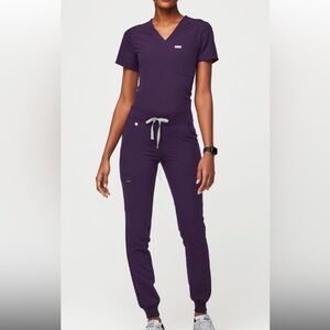 Figs scrubs purple jam